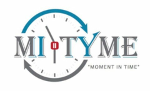 MI TYME "MOMENT IN TIME" Logo (USPTO, 10/03/2018)
