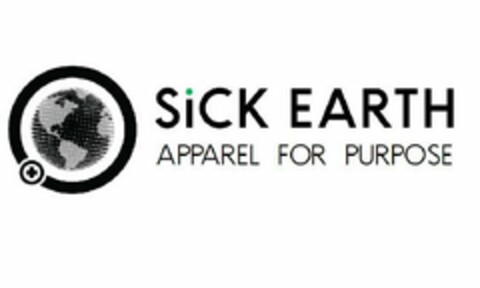 SICK EARTH APPAREL FOR PURPOSE Logo (USPTO, 16.07.2019)