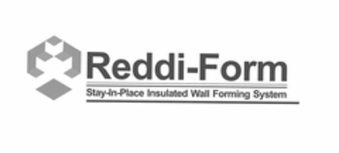 REDDI-FORM STAY-IN-PLACE INSULATED WALLFORMING SYSTEM Logo (USPTO, 17.09.2019)