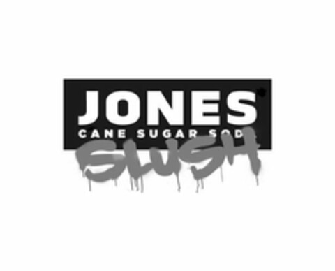 JONES CANE SUGAR SODA SLUSH Logo (USPTO, 09/26/2019)