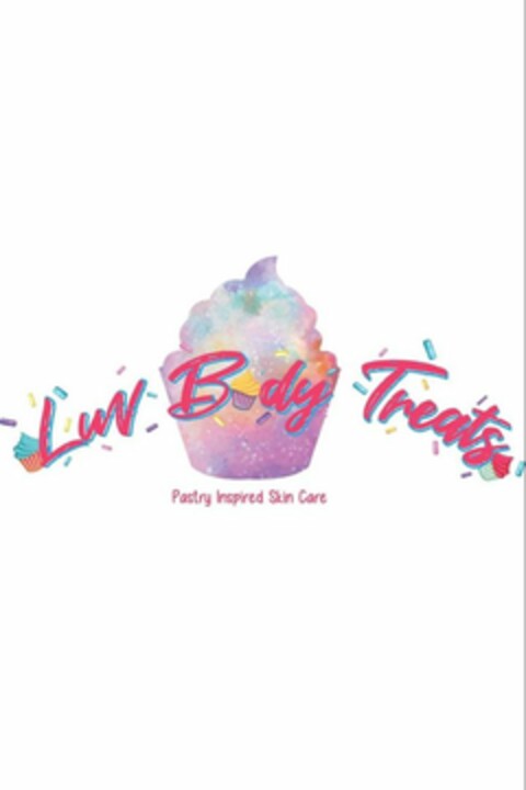 LUV BODY TREATS, PASTRY INSPIRED SKIN CARE Logo (USPTO, 12/13/2019)