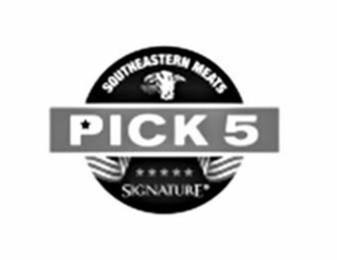 SOUTHEASTERN MEATS PICK 5 SIGNATURE Logo (USPTO, 30.03.2020)