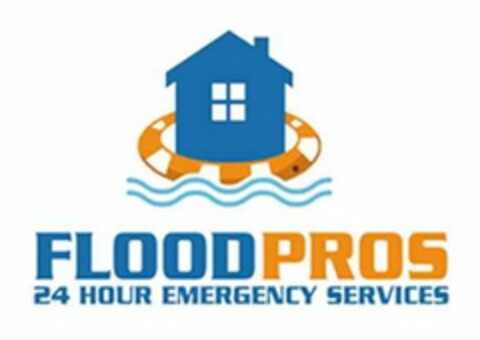 FLOODPROS 24 HOUR EMERGENCY SERVICES Logo (USPTO, 20.05.2020)