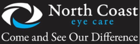 NORTH COAST EYE CARE COME AND SEE OUR DIFFERENCE Logo (USPTO, 07.07.2020)