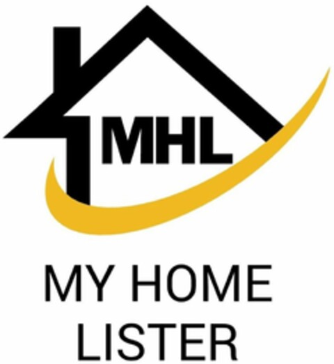 MHL MY HOME LISTER Logo (USPTO, 07/24/2020)