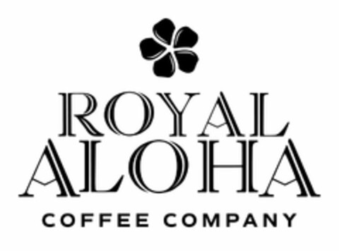 ROYAL ALOHA COFFEE COMPANY Logo (USPTO, 07/29/2020)