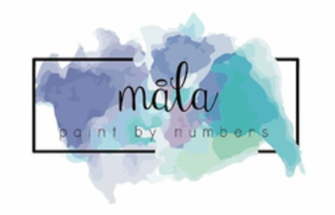 MÅLA PAINT BY NUMBERS Logo (USPTO, 28.08.2020)