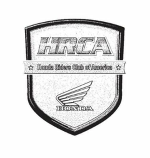 HRCA HONDA RIDERS CLUB OF AMERICA HONDA Logo (USPTO, 20.08.2009)