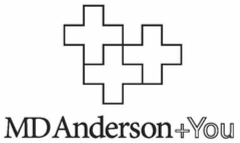 MD ANDERSON + YOU Logo (USPTO, 05.01.2010)