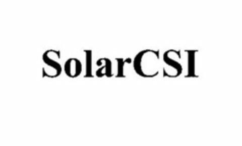 SOLARCSI Logo (USPTO, 05/07/2010)