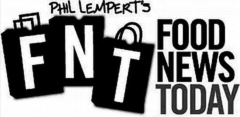 PHIL LEMPERT'S FNT FOOD NEWS TODAY Logo (USPTO, 11/01/2010)