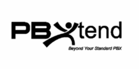 PBXTEND BEYOND YOUR STANDARD PBX Logo (USPTO, 14.01.2011)