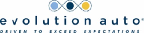 EVOLUTION AUTO DRIVEN TO EXCEED EXPECTATIONS Logo (USPTO, 24.01.2012)