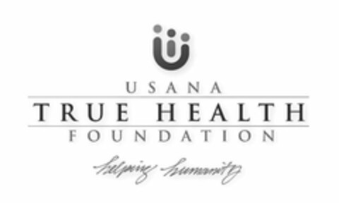 USANA TRUE HEALTH FOUNDATION HELPING HUMANITY Logo (USPTO, 14.05.2012)