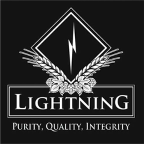 LIGHTNING PURITY QUALITY INTEGRITY Logo (USPTO, 07.01.2013)