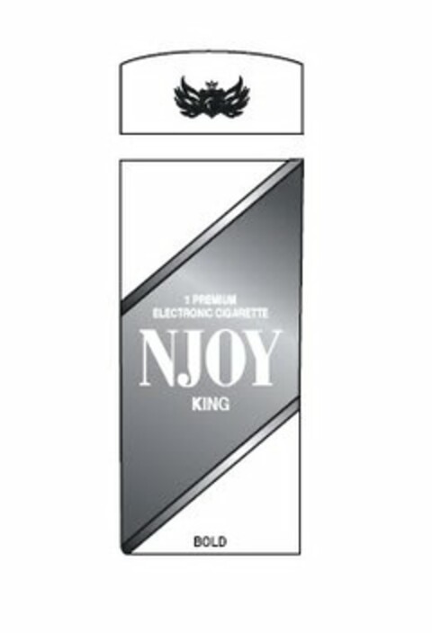 1 PREMIUM ELECTRONIC CIGARETTE NJOY KINGBOLD Logo (USPTO, 05.02.2013)