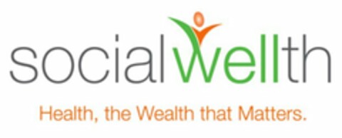 SOCIAL WELLTH HEALTH, THE WEALTH THAT MATTERS. Logo (USPTO, 05/17/2013)