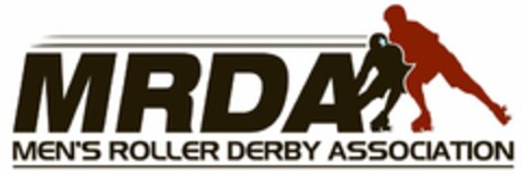 MRDA MEN'S ROLLER DERBY ASSOCIATION Logo (USPTO, 27.12.2013)