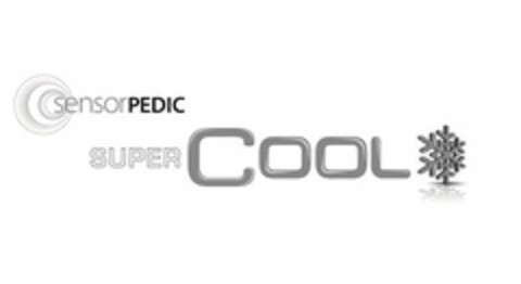 SENSORPEDIC SUPER COOL Logo (USPTO, 18.02.2014)