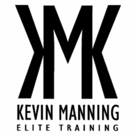KMK KEVIN MANNING ELITE TRAINING Logo (USPTO, 30.10.2014)