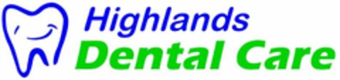 HIGHLANDS DENTAL CARE Logo (USPTO, 23.12.2014)