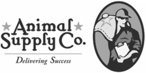 ANIMAL SUPPLY CO. DELIVERING SUCCESS Logo (USPTO, 14.01.2015)