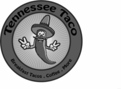 TENNESSEE TACO BREAKFAST TACOS COFFEE MORE Logo (USPTO, 02.02.2015)