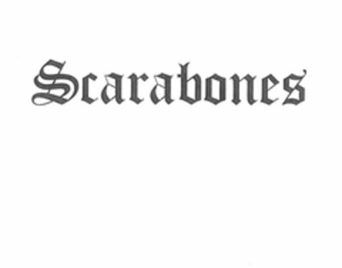 SCARABONES Logo (USPTO, 02/05/2015)