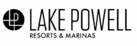 LP LAKE POWELL RESORTS & MARINAS Logo (USPTO, 04/07/2015)