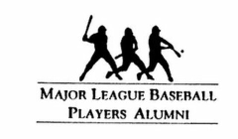 MAJOR LEAGUE BASEBALL PLAYERS ALUMNI Logo (USPTO, 15.05.2015)