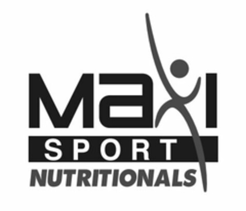 MAXI SPORT NUTRITIONALS Logo (USPTO, 05.06.2015)