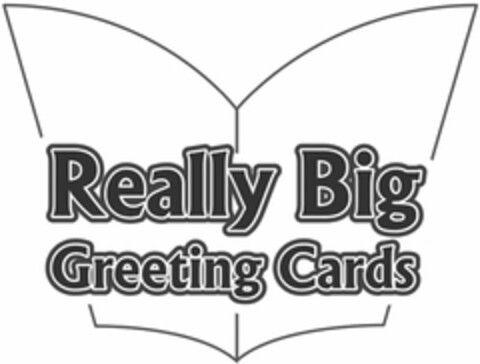 REALLY BIG GREETING CARDS Logo (USPTO, 23.07.2015)
