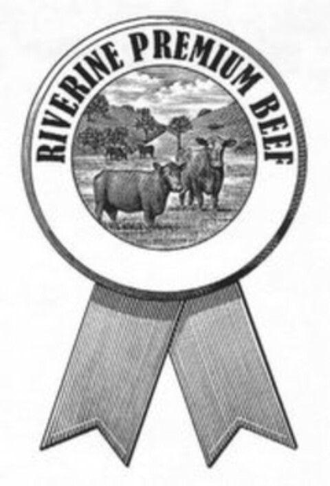 RIVERINE PREMIUM BEEF Logo (USPTO, 09/08/2015)