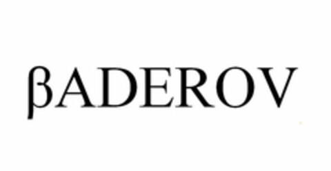 BADEROV Logo (USPTO, 21.04.2016)