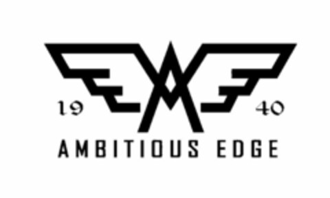 A E 19 AMBITIOUS EDGE 40 Logo (USPTO, 05/31/2016)
