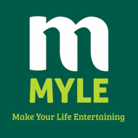 M MYLE MAKE YOUR LIFE ENTERTAINING Logo (USPTO, 26.10.2016)