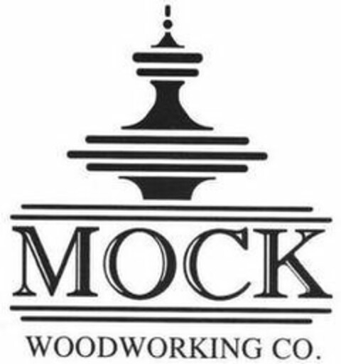 MOCK WOODWORKING CO. Logo (USPTO, 08/04/2017)