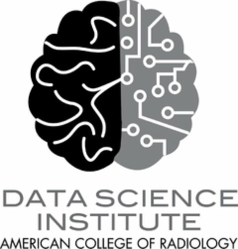 DATA SCIENCE INSTITUTE AMERICAN COLLEGE OF RADIOLOGY Logo (USPTO, 09.10.2017)
