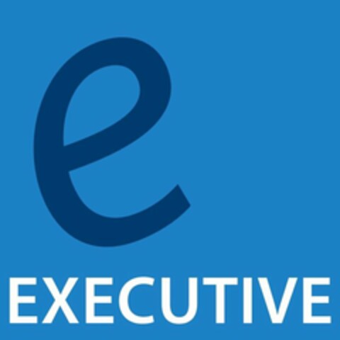 E EXECUTIVE Logo (USPTO, 13.10.2017)