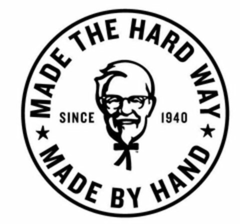 MADE THE HARD WAY MADE BY HAND SINCE 1940 Logo (USPTO, 23.10.2017)