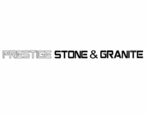 PRESTIGE STONE & GRANITE Logo (USPTO, 04.12.2017)