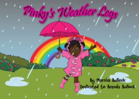 PINKY'S WEATHER LEGS BY MARSHA BULLOCK DEDICATED TO BRENDA BULLOCK Logo (USPTO, 11/19/2018)