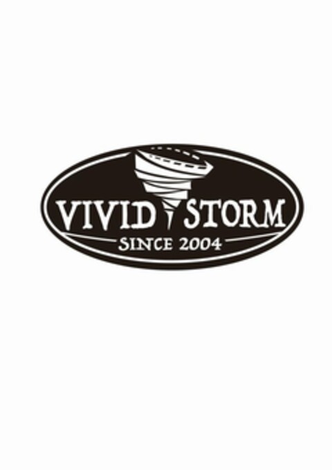 VIVID STORM SINCE 2004 Logo (USPTO, 12/09/2018)