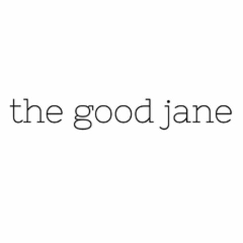 THE GOOD JANE Logo (USPTO, 05/24/2019)