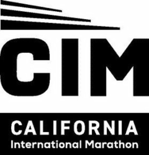 CIM CALIFORNIA INTERNATIONAL MARATHON Logo (USPTO, 11.06.2019)