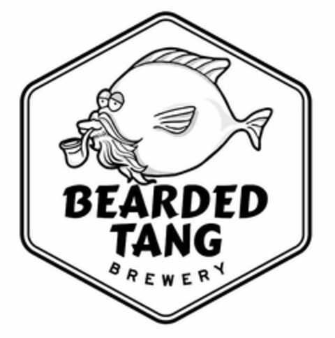 BEARDED TANG BREWING Logo (USPTO, 07/03/2019)