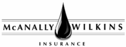 MCANALLY WILKINS INSURANCE Logo (USPTO, 09/10/2019)