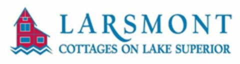 LARSMONT COTTAGES ON LAKE SUPERIOR Logo (USPTO, 02/05/2020)