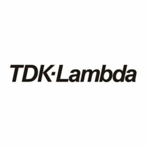 TDK-LAMBDA Logo (USPTO, 04/23/2020)