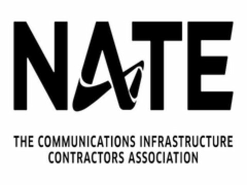 NATE THE COMMUNICATIONS INFRASTRUCTURE CONTRACTORS ASSOCIATION Logo (USPTO, 07.07.2020)